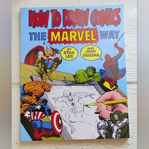 How to Draw Comics The Marvel Way by Stan Lee & John Buscema NWOT Paperback Book